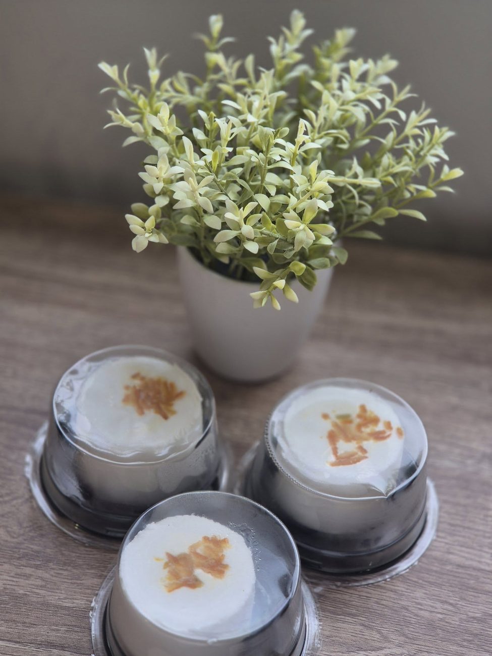 Verrines apéritives au fromage de chèvre
